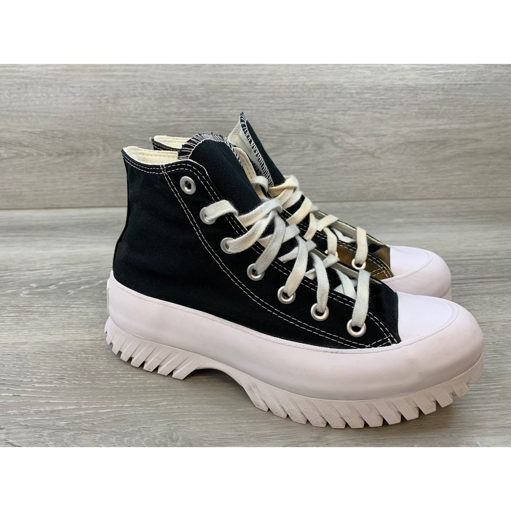 Converse Chuck Taylor Lugged 2.0 Women's High Top Tie Dye Black White 7 Shoes
